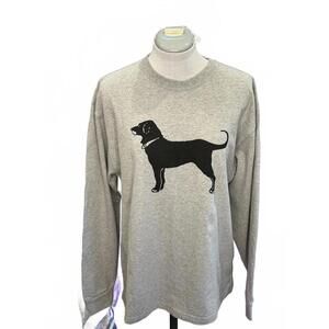 Martha's Vineyard The Black Dog ESTD 1971 Long Sleeve Gray T-Shirt